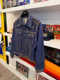 Vintage W.T. Grant Studded Denim Jacket Sz M
