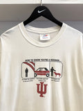 How to Know You’re a Hoosier Indiana University T-Shirt Sz L