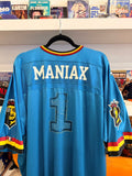 Vintage XFL Memphis Maniax #1 Champion Football Jersey Sz XXL
