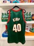 Vintage Shawn Kemp Seattle SuperSonics NBA Champion Jersey Sz 48/XL