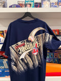 Vintage 1996 Cleveland Indians T-Shirt Sz L Front & Back Graphics Made in USA