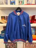 Vintage Baltimore Bullets NBA 1/2 Zip Pullover Chalk Line Jacket Sz XL