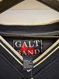 UK University of Kentucky V-Neck Galt Sand Navy Blue Sweatshirt Sz XL