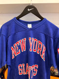 Vintage Lawrence Taylor #56 New York Giants NFL Champion Football Jersey T-shirt Sz M Made in USA