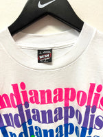 Vintage Indianapolis Rainbow T-Shirt Sz L