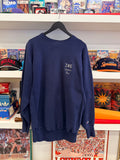 Vintage Sigma Phi Epsilon Indiana Dad Embroidered Champion Reverse Weave Sweatshirt Sz L Made in USA