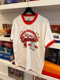 Vintage St Louis Cardinals 1985 World Champions MLB Ringer Screen Stars T-Shirt Sz M Made in USA