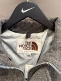 Vintage The North Face Gray Wool Bomber Jacket Sz XL Made in USA