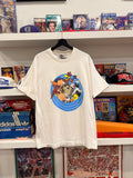 Vintage Looney Tunes T-Shirt Sz L Front and Back Graphics Made in USA