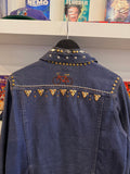 Vintage W.T. Grant Studded Denim Jacket Sz M