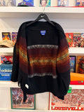 Pendleton Aztec Style Lambswool Shawl Cardigan Sz L