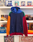 Palace Skateboards Color Block Fleece Hoodie Sz L
