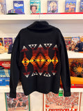 Pendleton Aztec Style Lambswool Shawl Cardigan Sz L