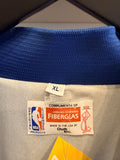 Vintage Baltimore Bullets NBA 1/2 Zip Pullover Chalk Line Jacket Sz XL