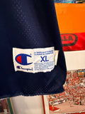 Vintage Georgetown University Basketball Champion Reversible Practice Jersey Sz XL Made in USA