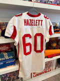 Hazelett # 60 WKU Hilltoppers Western Kentucky University Russell Athletic Football Jersey Sz XL