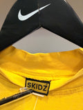 Vintage Skidz Yellow Mock Neck Long Sleeve T-Shirt Sz L