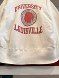 Vintage University of Louisville Emblem Champion Reverse Weave Sweatshirt Sz M Made in USA