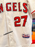 Mike Trout #27 Los Angeles Angels MLB Majestic Jersey Sz 48/L/XL
