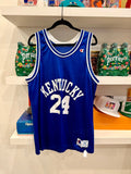 Vintage UK University of Kentucky #24 Champion Jersey Sz 44/L Made in USA