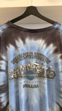 Indianapolis Southside Harley-Davidson Tie-Dye Long Sleeve T-Shirt Sz XL