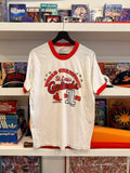 Vintage St Louis Cardinals 1985 World Champions MLB Ringer Screen Stars T-Shirt Sz M Made in USA