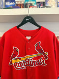 Vintage Jim Edmonds #15 Saint Louis Cardinals Majestic Jersey Sz XXL