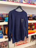 Vintage Sigma Phi Epsilon Indiana Dad Embroidered Champion Reverse Weave Sweatshirt Sz L Made in USA