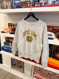 Vintage University of Notre Dame Champion Reverse Weave Sweatshirt Sz M Made in USA