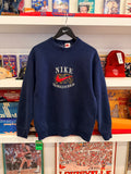 Vintage Nike The World of Choices Embroidered Sweatshirt Sz L Made in USA
