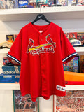 Vintage Jim Edmonds #15 Saint Louis Cardinals Majestic Jersey Sz XXL