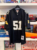 NWT Sam Mills New Orleans Saints 
Mitchell & Ness Throwbacks Jersey Sz 54/XXL