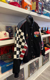 Vintage 90s Jeff Gordon Winston Cup NASCAR Jeff Hamilton Design Reversible Leather Racing Chase Authentics Jacket Sz S/M
