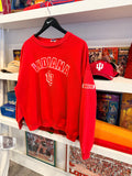 Vintage IU Indiana Hoosiers Embroidered Sweatshirt Sz L/XL