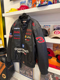Dale Earnhardt #3 Winston Cup Series 7 Time Champion Goodwrench Chase Authentics by JH Design Group NASCAR Leather Racing Jacket Sz XL