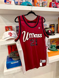 Vintage UMass Minutemen Champion Jersey Sz 44/L Made in USA