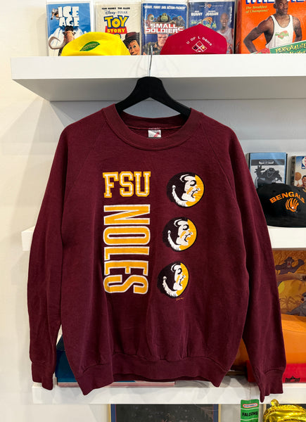 Vintage 1991 FSU Florida State University Seminoles Sweatshirt Sz M/L