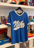 Vintage Nike 3/4 Sleeve Baseball Raglan T-Shirt Sz L Made in USA