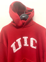 UIC University of Illinois Chicago Russell Athletic Hoodie Sz L