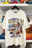 Canton's Class of '94 Pro Football Hall of Fame Collection Dallas Cowboys Tony Dorsett #33 Autograph T-Shirt Sz L Made in USA
