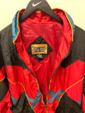 Vintage Colorblock Nylon Windbreaker Jacket Sz L