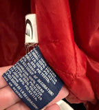University of Louisville Cardinals Suede Leather Bomber Jacket Sz XL