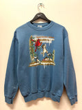 Vintage Cats Birds North Vernon Indiana Sweatshirt Sz M