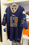 Saint Louis Rams Kurt Warner #13 Jersey Sz XXL