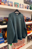 Vintage Nike Air Swoosh Green Sweatshirt Sz XL Made in USA