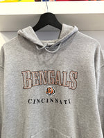 Vintage Cincinnati Bengals Embroidered Hoodie Sz L