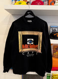 Vintage 90s Night Gallery Cafe Greenwich Village New York City For Connoisseurs of the Macabre Long Sleeve T-Shirt Sz L