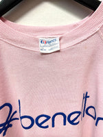 Vintage Pink Bootleg Benetton Sweatshirt Sz L