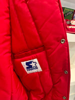Vintage Cleveland Indians MLB Starter Puffer Jacket Sz XL