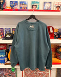 Vintage Nike Air Swoosh Green Sweatshirt Sz XL Made in USA